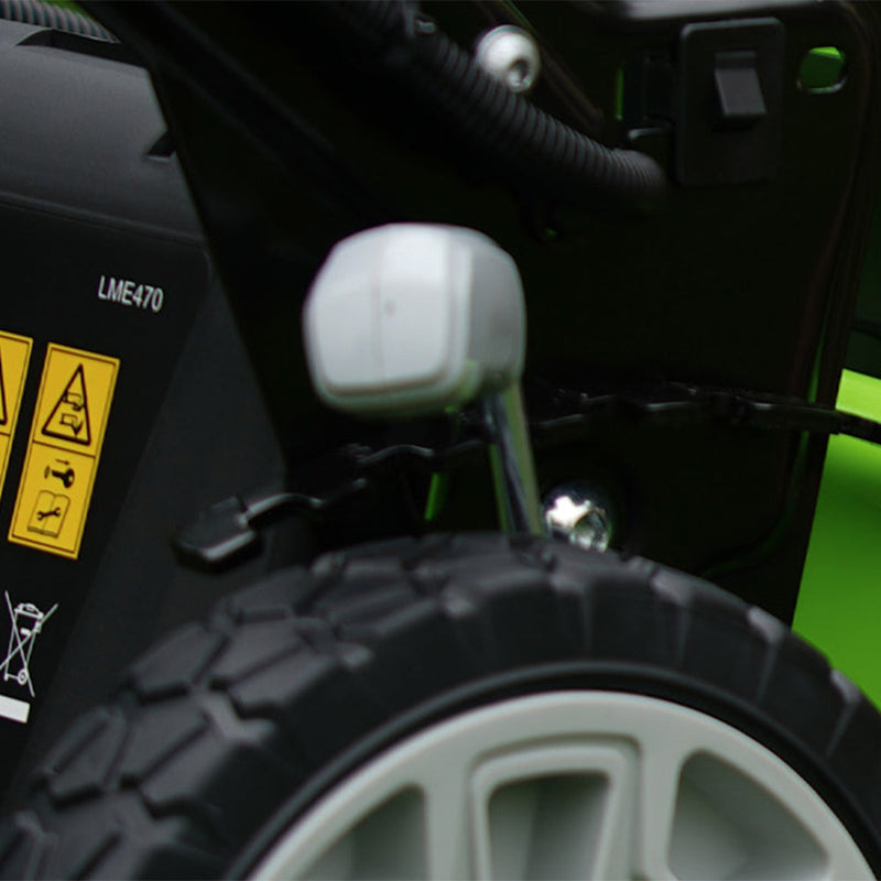 48V (24V x 2) Rasenmäher 46cm mit Radantrieb - Ohne Akku