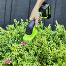 24V Gras- und Strauchschere 2-in-1 - 2Ah Akku