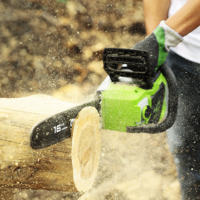 40V Kettensäge 40cm 1,8 kW - 2x 2Ah Akkus