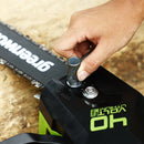 40V Kettensäge 40cm 1,8 kW - 2x 2Ah Akkus