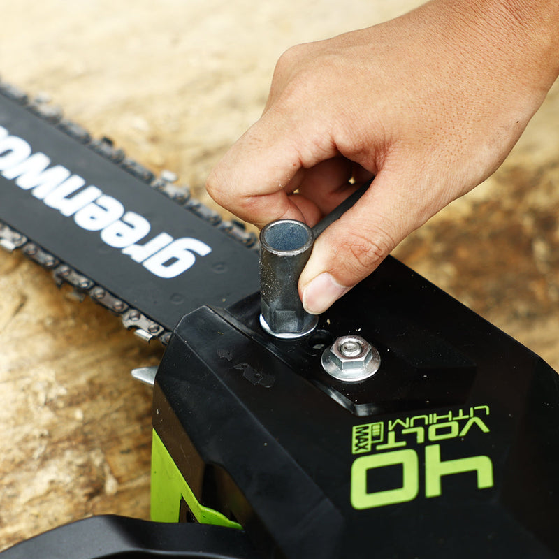 40V Kettensäge 40cm 1,8 kW - 2x 2Ah Akkus