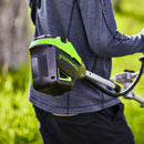 60V Freischneider mit Fahrradgriff 40cm - 4Ah Akku