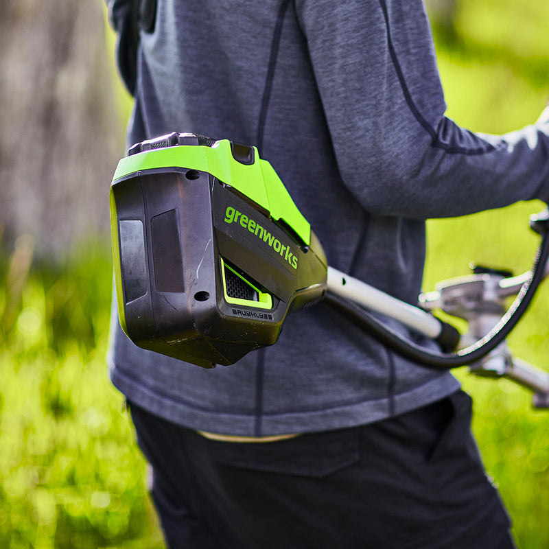 60V Freischneider mit Fahrradgriff 40cm - 4Ah Akku