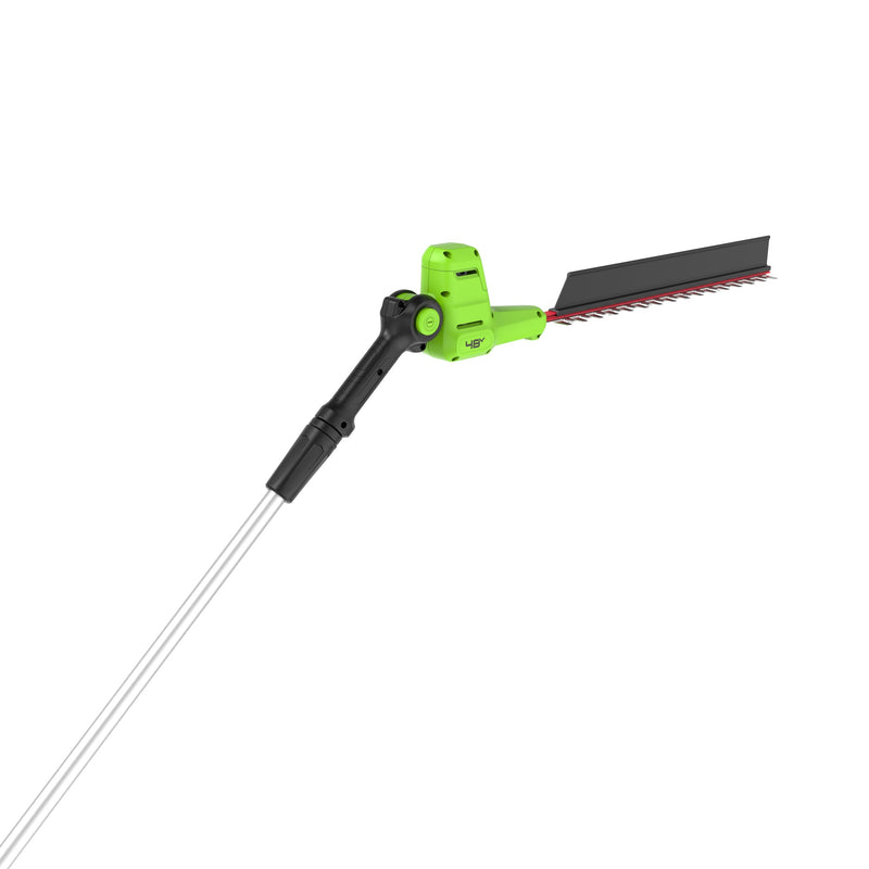 48V DVT Brushed Pole Hedge Trimmer 51cm - tool only