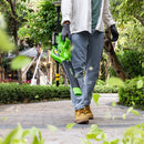 48V (24V x 2) Laubbläser / Laubsauger 322 km/h