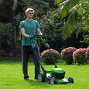 48V (24V x 2) Rasenmäher 46cm mit Radantrieb - Ohne Akku