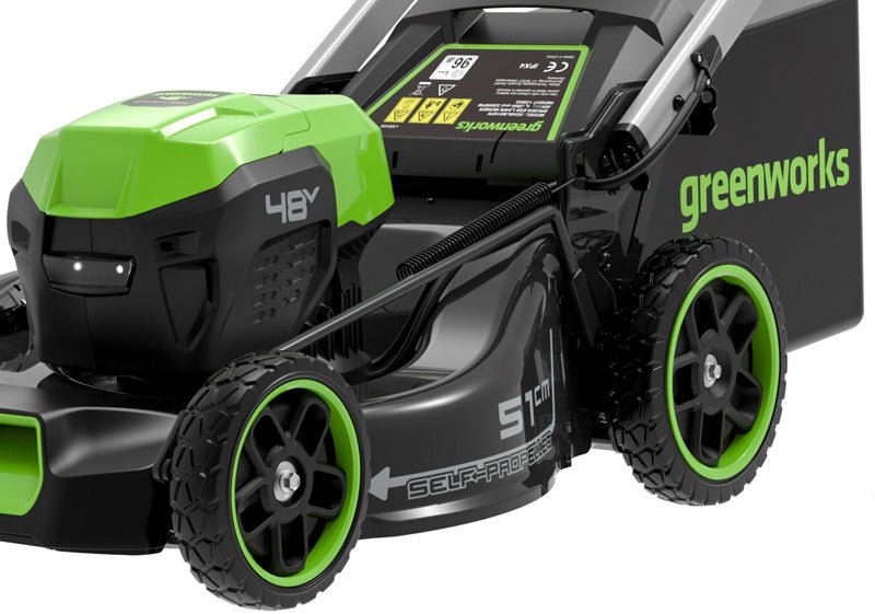 48V DVT 51 cm Lawn Mower - 5Ah Battery