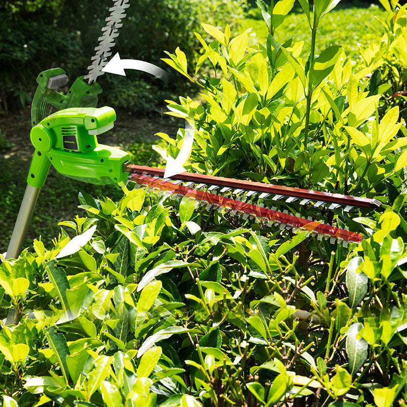 24V Hochentaster und Teleskop-Heckenschere