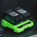 24V Starter Kit 2x4Ah Akkus + Doppelladegerät