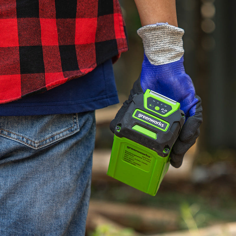 40V Starter Kit 2Ah Akku + Ladegerät