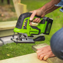 24V Stichsäge - 2Ah Akku