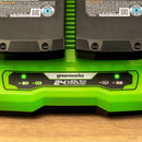 24V Starter Kit 2x2Ah Akkus + Doppelladegerät