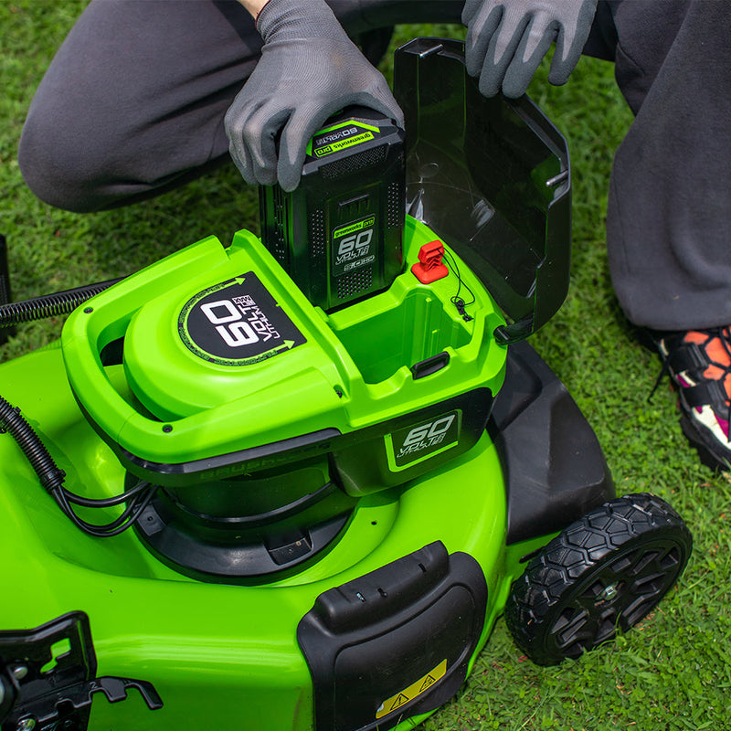 60V Rasenmäher 51cm mit Radantrieb - 4Ah Akku