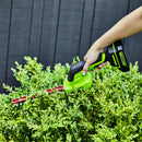 24V Gras- und Strauchschere 2-in-1 - 2Ah Akku