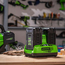 60V Dual-Slot-Ladegerät 6A