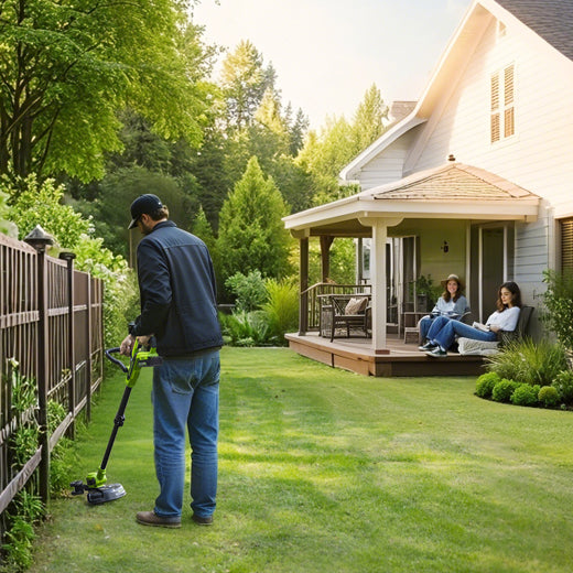 48V (24V x 2) Kombo-Set Rasenmäher SP 46cm + Rasentrimmer 30cm