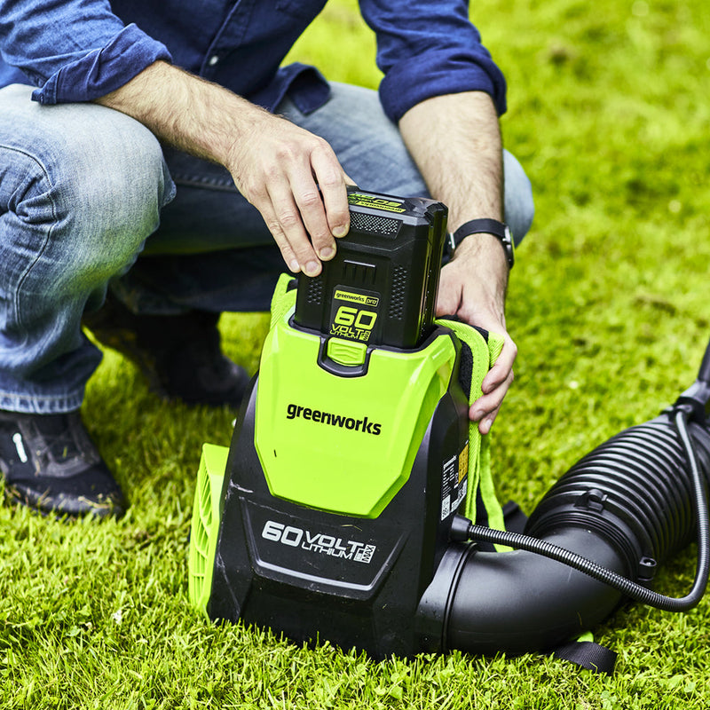 60V Rucksack-Laubbläser