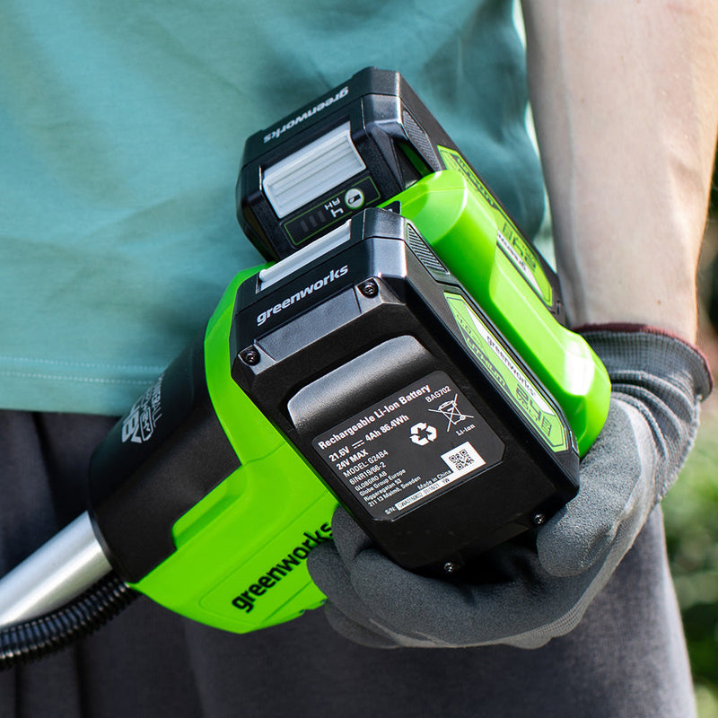 24V Starter Kit 2x4Ah Akkus + Doppelladegerät