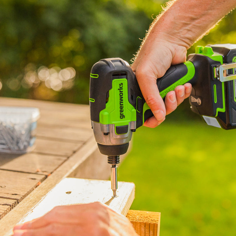 24V Akkuschrauber + Schlagschrauber + Winkelschleifer Set