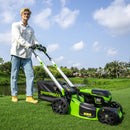 60V Rasenmäher 51cm mit Radantrieb - 4Ah Akku