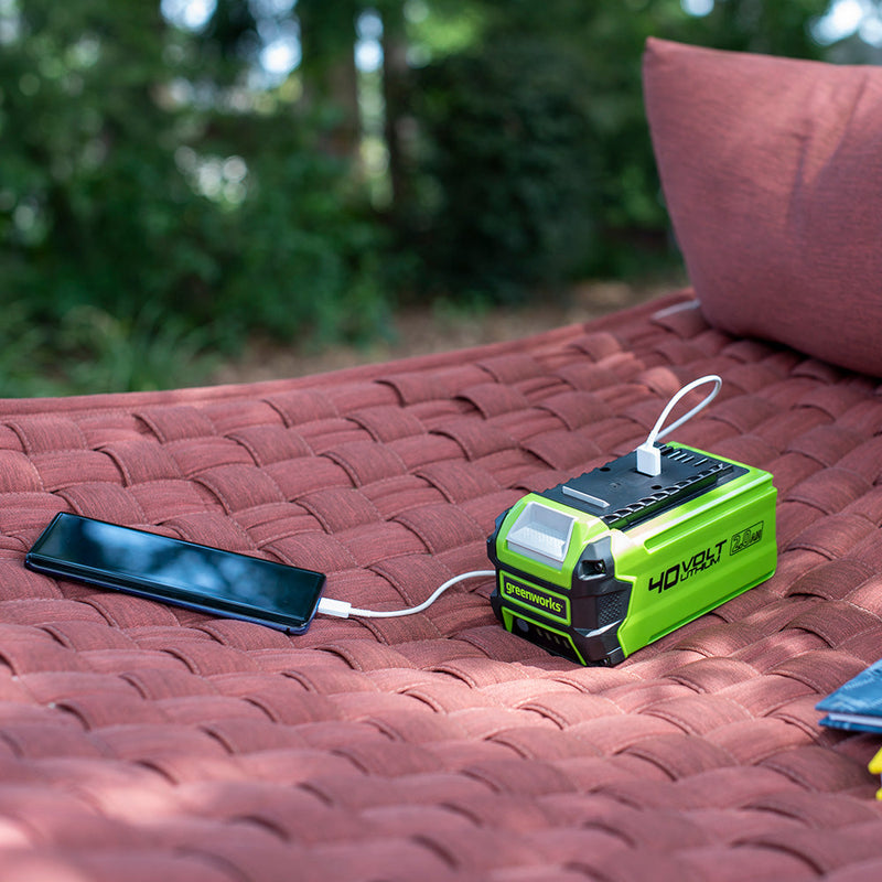 40V Starter Kit 2Ah Akku + Ladegerät