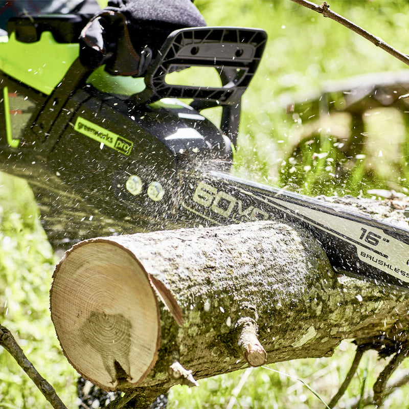60V Kettensäge 40cm - 4Ah Akku