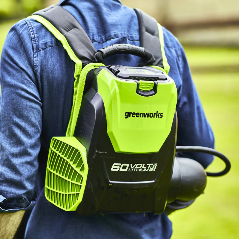60V Rucksack-Laubbläser