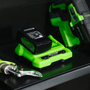 24V Starter Kit 2x4Ah Akkus + Doppelladegerät