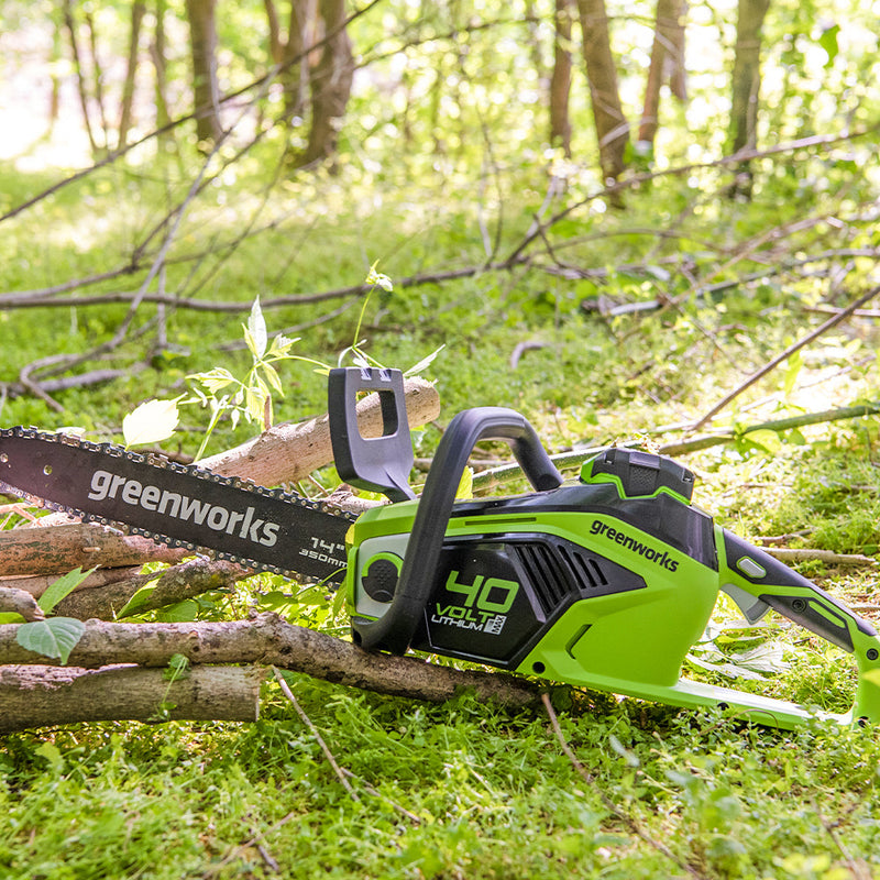 40V Kettensäge 35cm 1,5 kW - 4Ah Akku