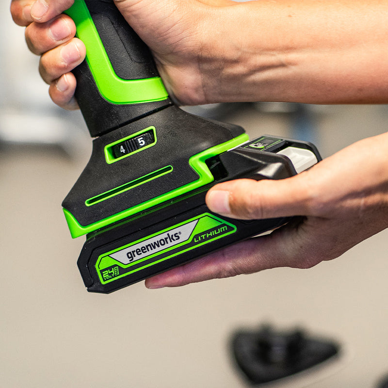 24V Starter Kit 2x2Ah Akkus + Doppelladegerät