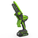 24V Mini-Kettensäge - 2Ah Akku