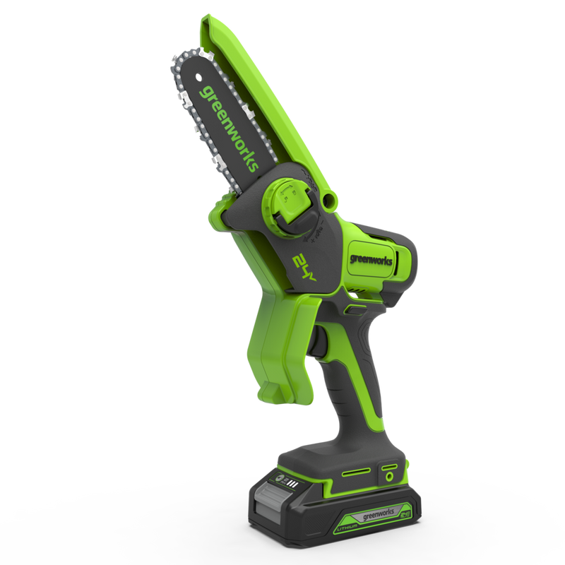 24V Mini-Kettensäge - 2Ah Akku