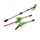 24V Hochentaster und Teleskop-Heckenschere