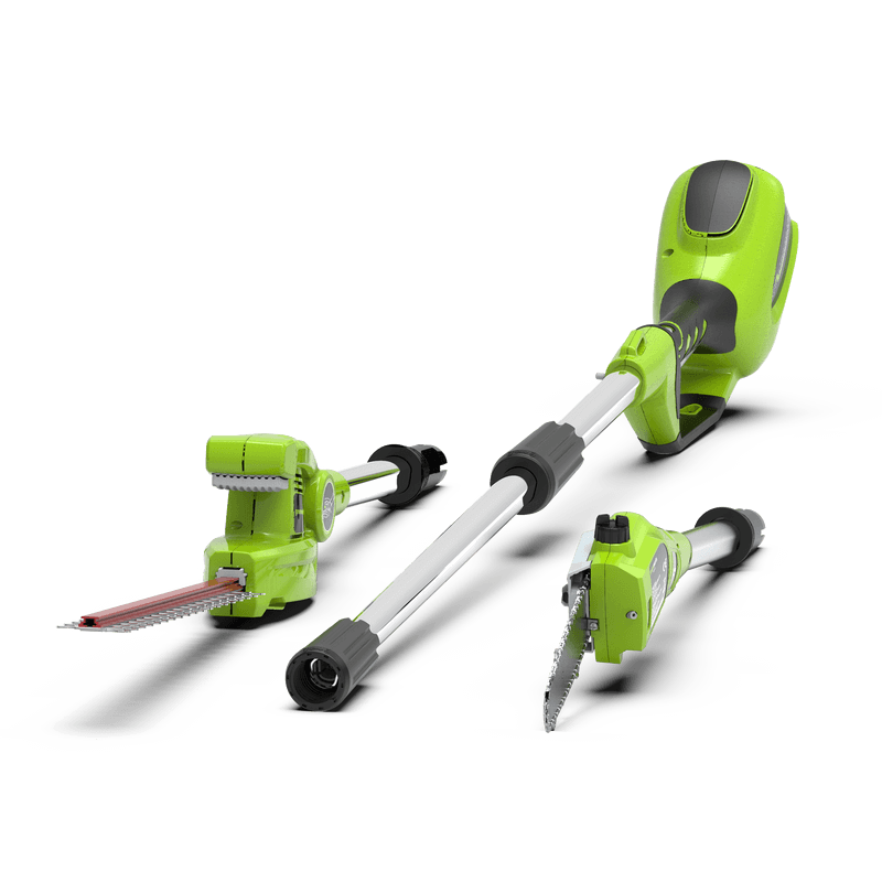40V Hochentaster und Stab-Heckenschere