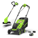 24V Rasenmäher 33cm + Rasentrimmer 25cm Gen. II Set
