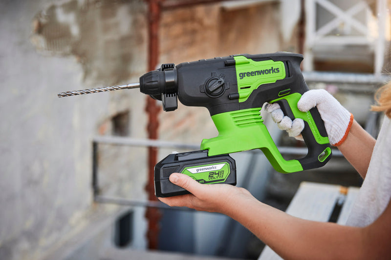 24V Schlagbohrer 2J - mit 4Ah Akku