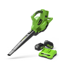 48V (24V x 2) Laubbläser / Laubsauger 322 km/h