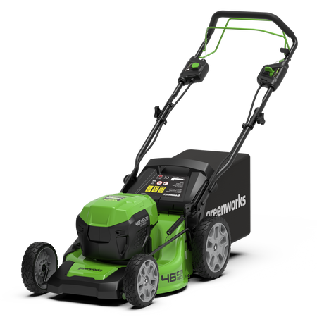 48V (24V x 2) Rasenmäher 46cm mit Radantrieb - Ohne Akku