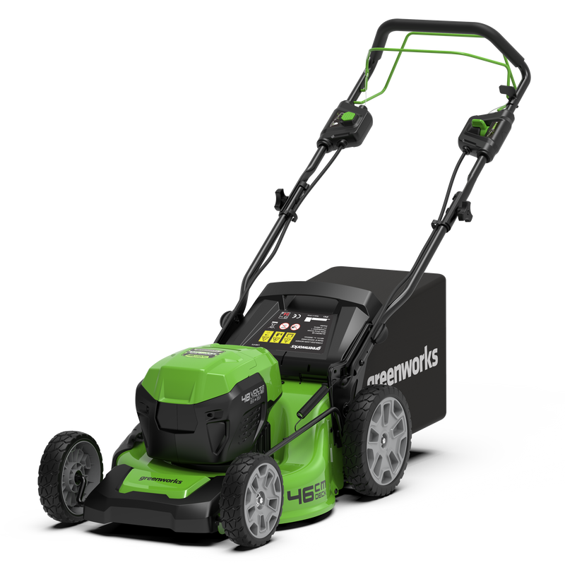 48V (24V x 2) Rasenmäher 46cm mit Radantrieb - Ohne Akku