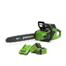 40V Kettensäge 40cm 1,8 kW - 2x 2Ah Akkus